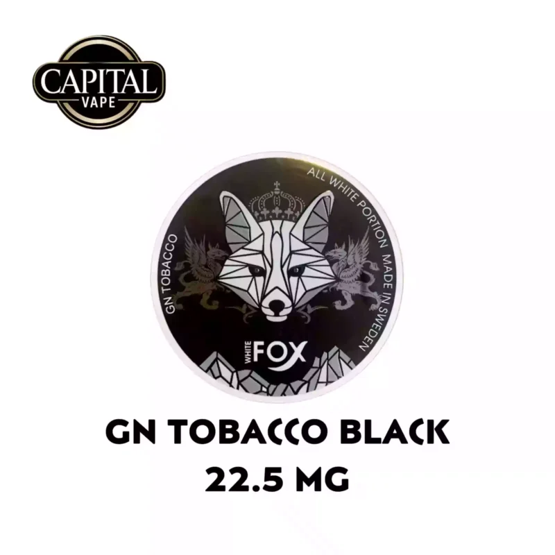 White Fox GN Tobacco Black in Dubai | White Fox GN Tobacco Black Abu Dhabi | White Fox GN Tobacco Black Rak | White Fox GN Tobacco Black Al Ain | White Fox GN Tobacco Black Sharjah | White Fox GN Tobacco Black Fujairah | White Fox GN Tobacco Black UAE | White Fox GN Tobacco Black Ajman | White Fox GN Tobacco Black 22.5mg Dubai | White Fox GN Tobacco Black Dubai, Abu Dhabi and UAE | Nicotine Pouches Dubai | Snus Dubai | Snus Store Dubai | Fox Snus Dubai | Fox Snus Abu Dhabi | Fox Snus UAE | White Fox GN Tobacco Black Dubai, Abu Dhabi & Across UAE