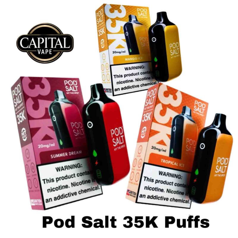 Pod Salt 35000 Puffs Dubai | Pod Salt 35000 Puffs in Dubai & UAE With Quick Delivery