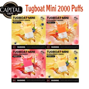 Tugboat mini 2000 Puffs in Dubai | Tugboat mini 2000 Puffs Dubai | Tugboat mini 2000 Puffs | Tugboat mini 2000 Puffs Abu Dhabi | Tugboat Mini 2000 Puffs in Dubai & UAE With Quick Home Delivery