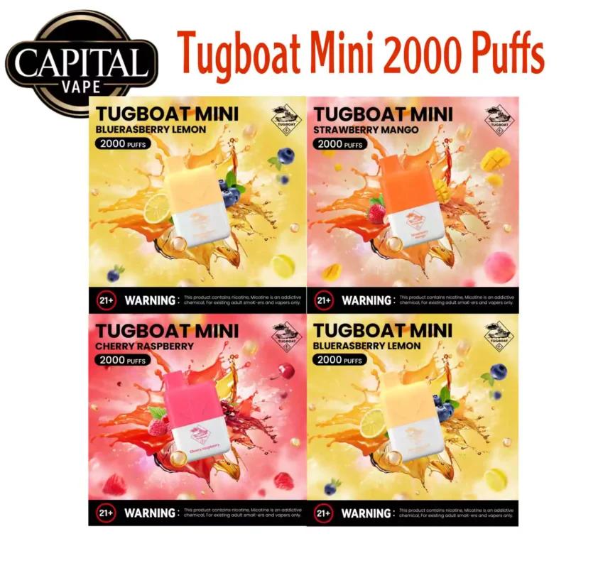 Tugboat mini 2000 Puffs in Dubai | Tugboat mini 2000 Puffs Dubai | Tugboat mini 2000 Puffs | Tugboat mini 2000 Puffs Abu Dhabi | Tugboat Mini 2000 Puffs in Dubai & UAE With Quick Home Delivery