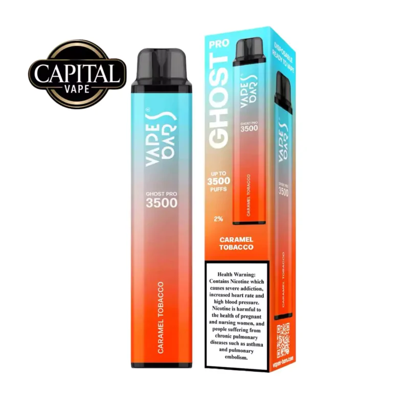 Ghost Pro Caramel Tobacco 3500 Puffs Dubai