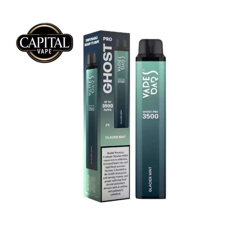 Ghost Pro Glacier Mint 3500 Puffs Dubai