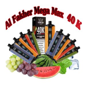 Al Fakher Crown Bar Mega Max 40k Puffs Dubai | Al Fakher Crown Bar Mega Max 40000 Puffs Dubai | Al Fakher Mega Max 40k Puffs in Dubai & UAE with Quick Delivery | Al Fakher Mega Max 40k Puffs in Dubai