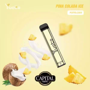 Yuoto 2500 Puffs Pina Colada Ice in Dubai