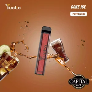 Yuoto 2500 Puffs Coke Ice in Dubai