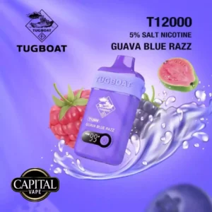Tugboat T12000 Puffs Guava Blue Razz in Dubai