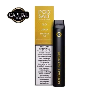 Pod Salt Go Mango Ice 2500 Puffs in Dubai