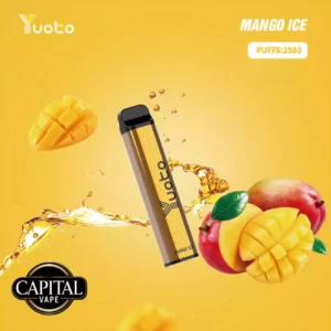 Yuoto 2500 Puffs Mango Ice in Dubai
