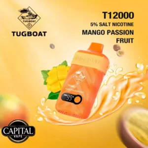 Tugboat T12000 Puffs Mango Passion Fruit in Dubai