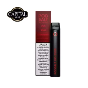 Pod Salt Go Strawberry 2500 Puffs in Dubai